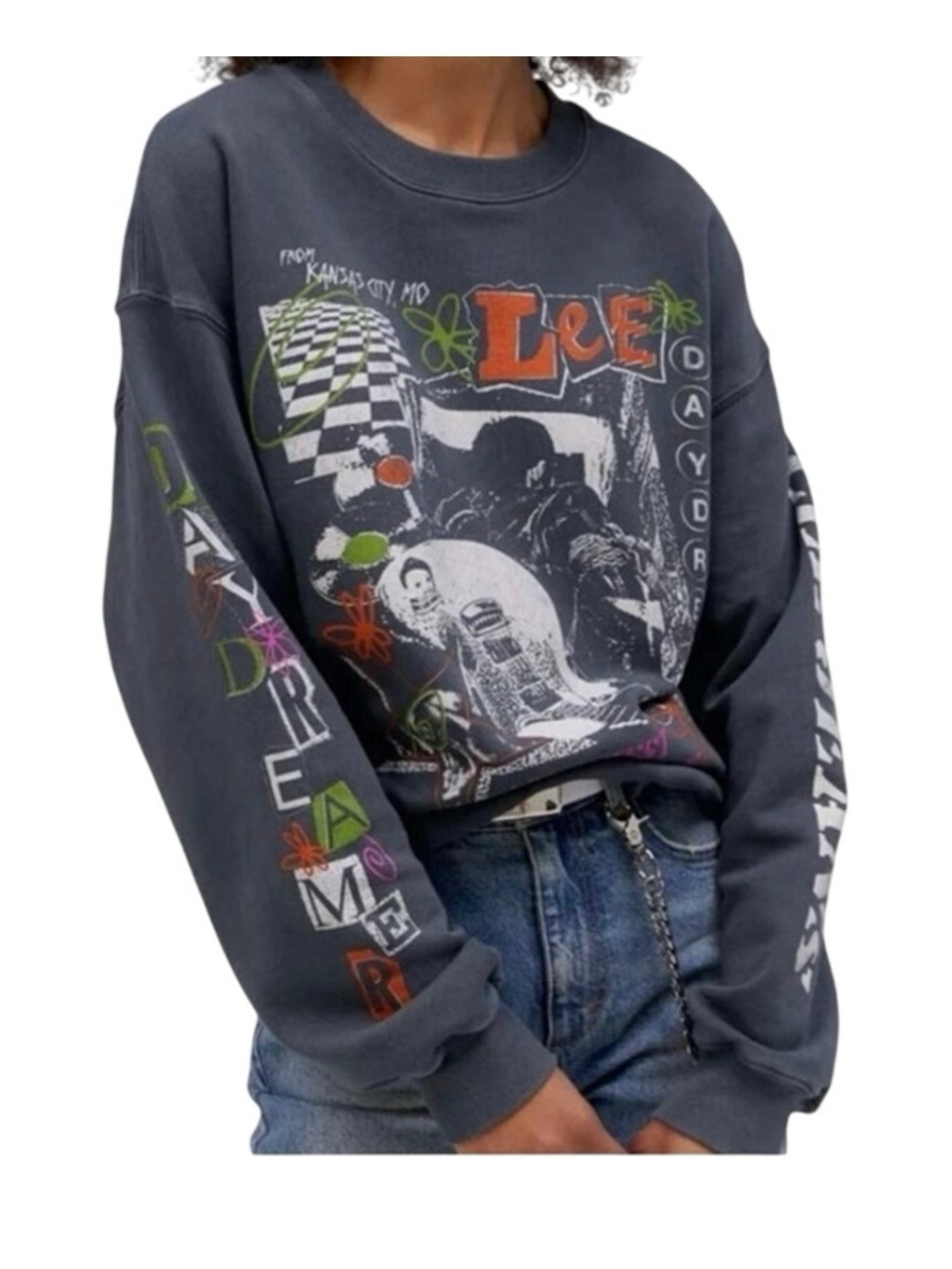 DAYDREAMER x LEE Highest Quality Sound Crewneck Sweatshirt New w/ Tag MSRP $129